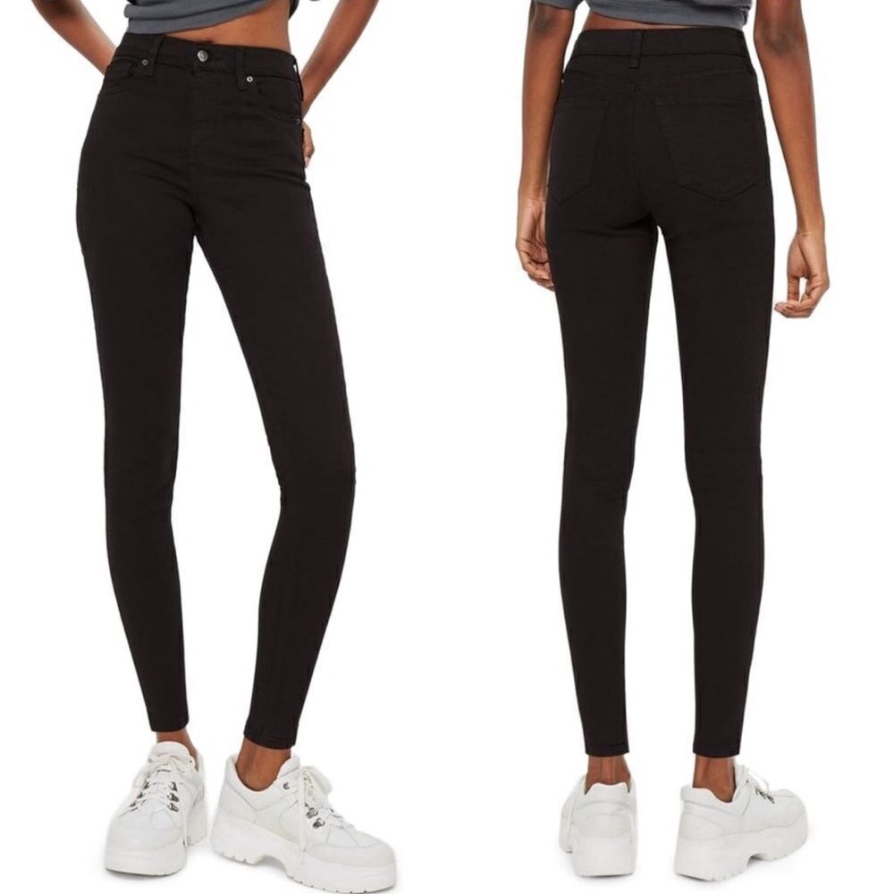 Topshop Moto Jamie High Waisted Jeans Sz 26
